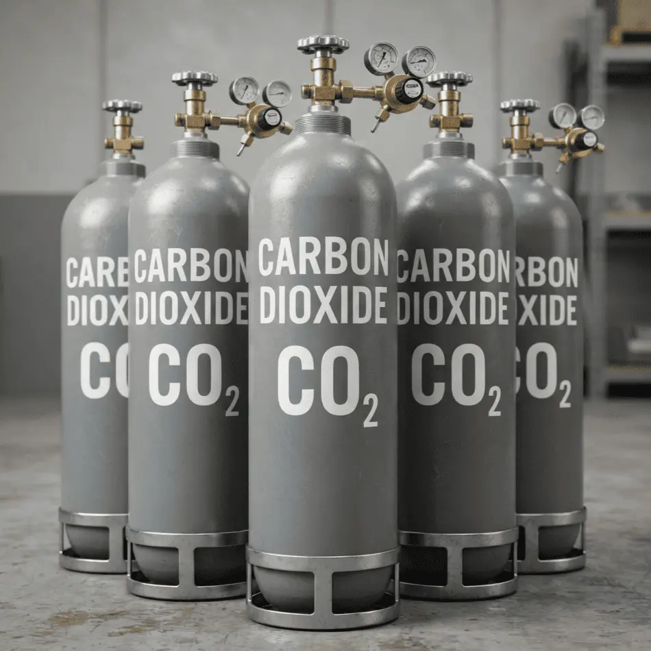 Carbon Dioxide cylinders
